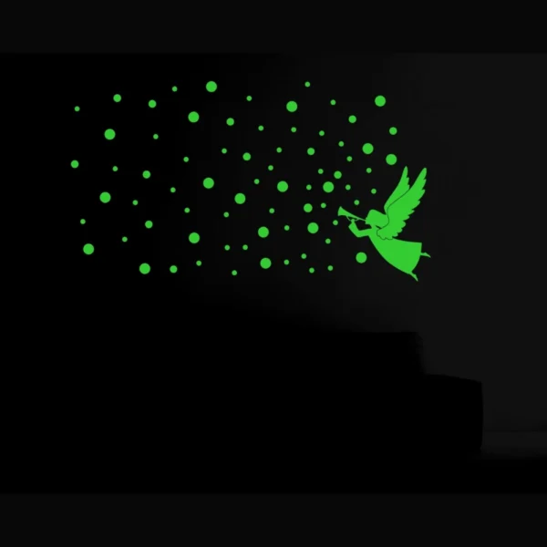 Green Decorative Radium Wall Sticker - Image 4