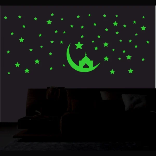 Green Decorative Radium Wall Sticker - Image 4