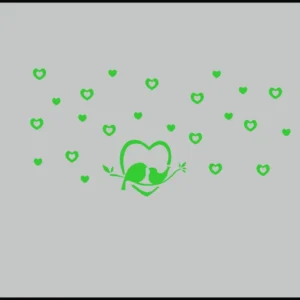 Green Radium Wall Sticker