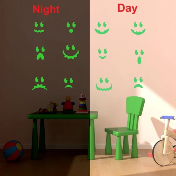 Green Kids Room Decor Radium Wall Sticker - Image 3