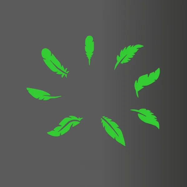 Green Leaf Radium Wall Sticker - Image 4