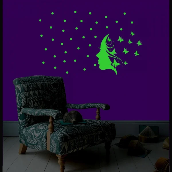 Green Radium Sticker Wall Sticker - Image 4