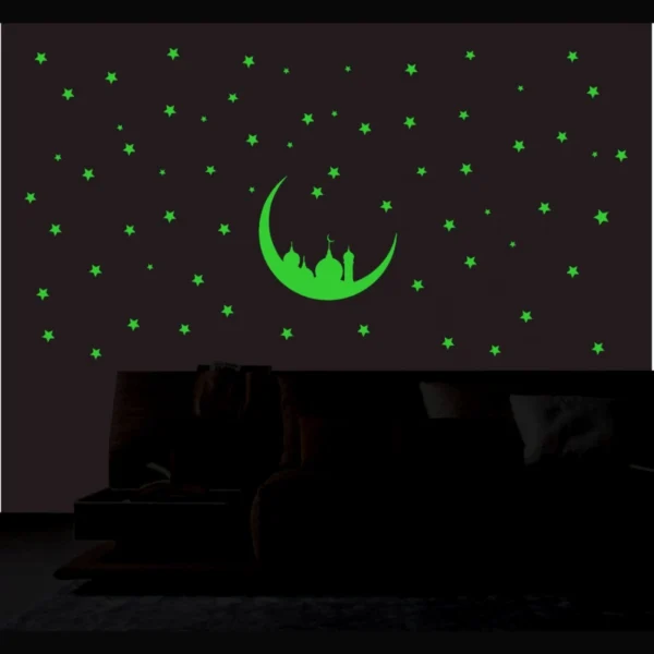 Green Decorative Radium Wall Sticker - Image 4