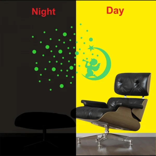 Green Decorative Radium Wall Sticker - Image 3