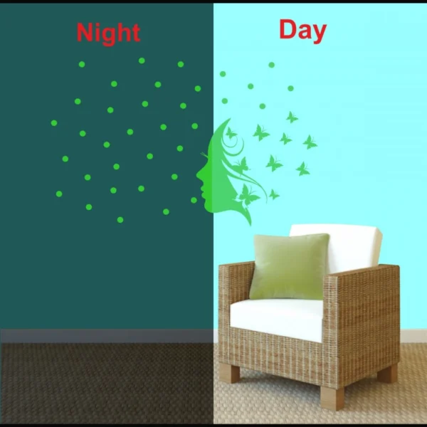 Green Radium Sticker Wall Sticker - Image 3