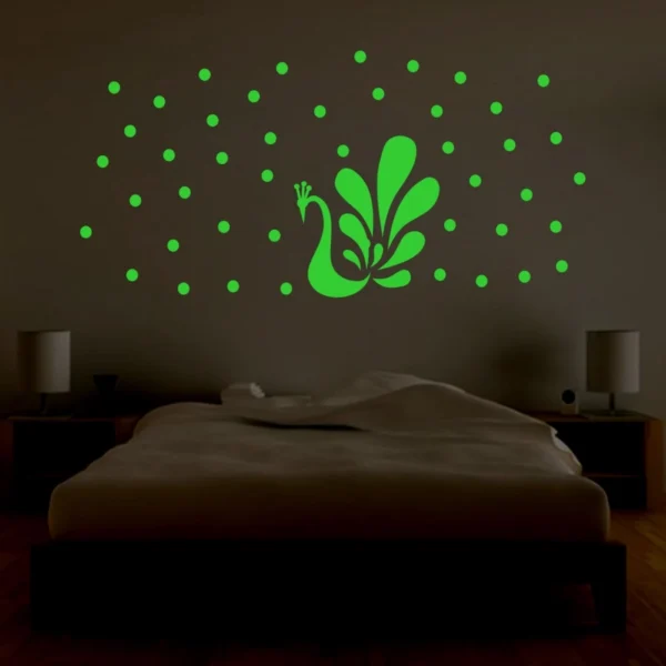 Green Radium Wall Sticker - Image 3