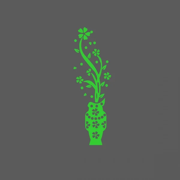 Green Home Decor Radium Wall Sticker - Image 4