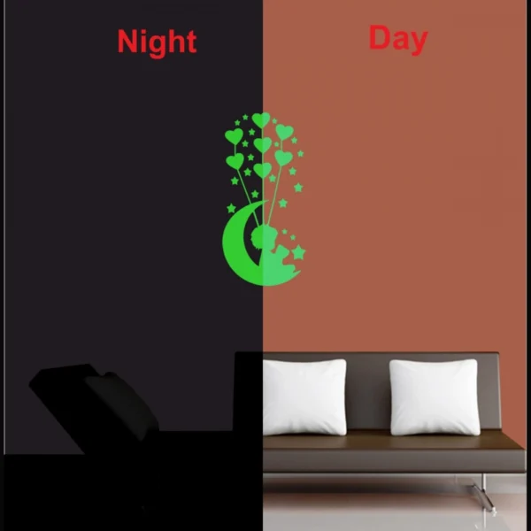 Green Decorative Radium Wall Sticker - Image 3