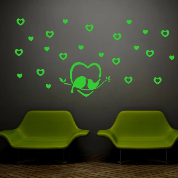 Green Radium Wall Sticker - Image 4