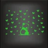 Green Radium Wall Sticker