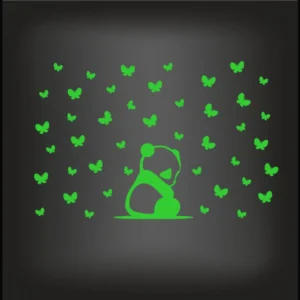 Green Radium Wall Sticker