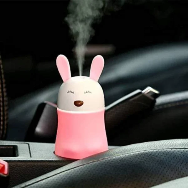 Lovely Rabbit Air Humidifier Usb Aroma Diffuse With Led Lamp - Image 4