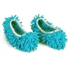 Pack Of_2 Multi Function Washable Dust Mop Floor Cleaning Slippers (Color: Assorted)