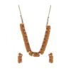 Women's Elegent Laxmi Coin Shape Jewellery Chowker Set (White, Free Size)