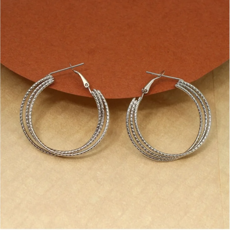 Alternative view of Women's Multi Color Antique Earrings Combo Of 6 Pairs