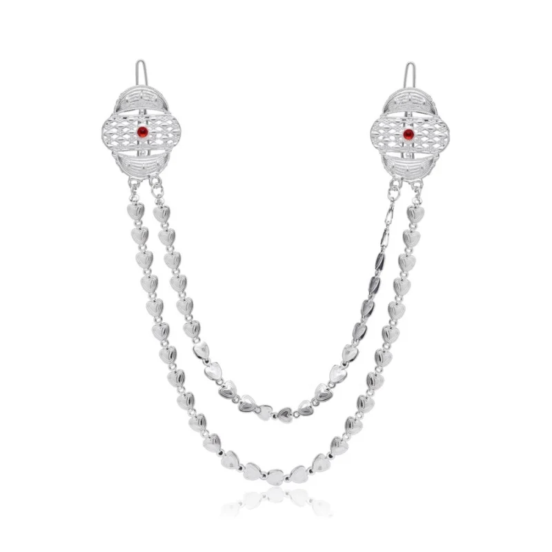 Women's Silver Color Hair Pin / Juda Pin