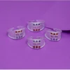 Women's Multi Color Assorted Design Adjustable Toe Rings Combo Of 2 Pairs