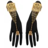 Women's Gold Plated Hathphool Adjustable Chain