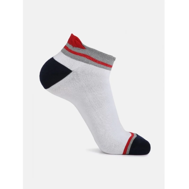 Alternative view of 5 Pairs Unisex Casual Cotton Blended Printed Ankle length Socks (Assorted)