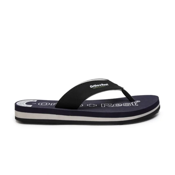 Unisex Rubber Comfortable Orthopedic Doctor Slipper and Flip Flops (Blue) - Image 2