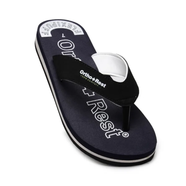 Unisex Rubber Comfortable Orthopedic Doctor Slipper and Flip Flops (Blue) - Image 5