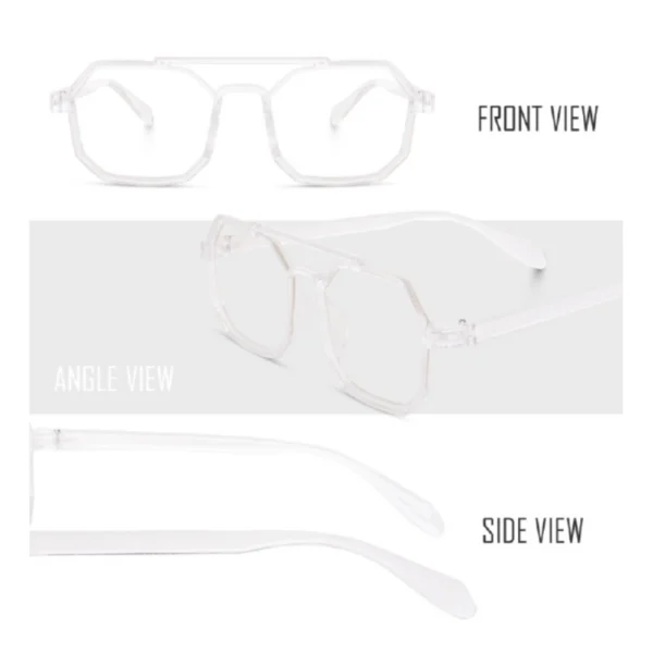 Pack Of 2 Classic Unisex UV400 Protection Sunglasses (MultiColor) - Image 3