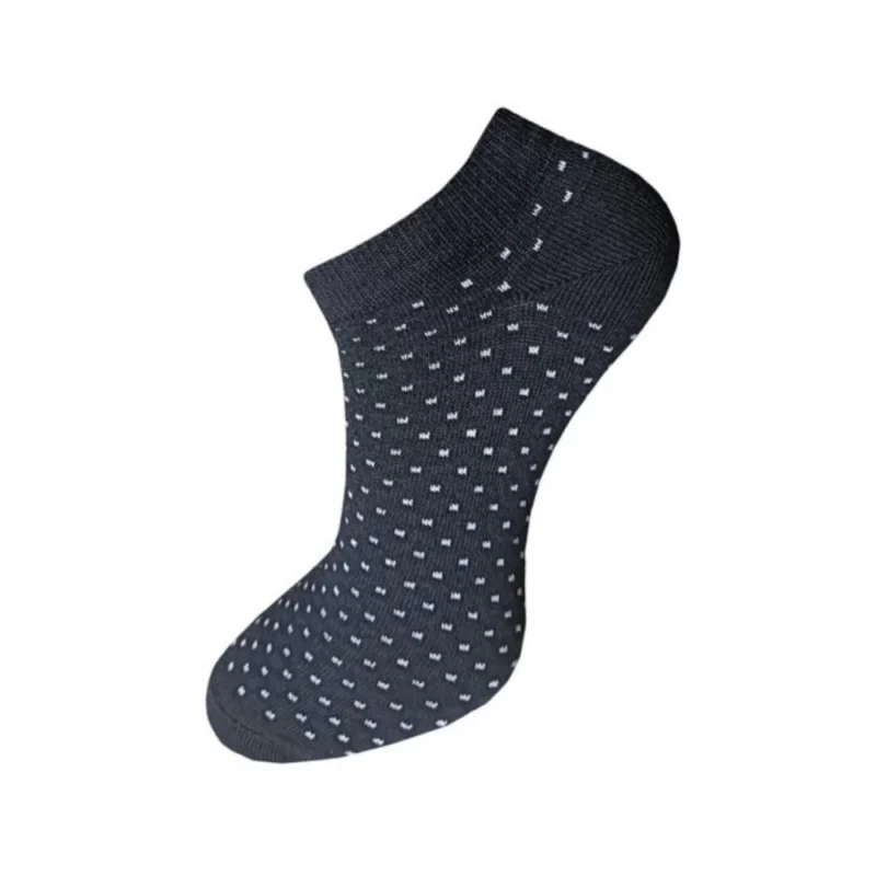 Alternative view of 3_Pair Set Unisex Casual Cotton Printed Ankle Length Socks (Multicolor)