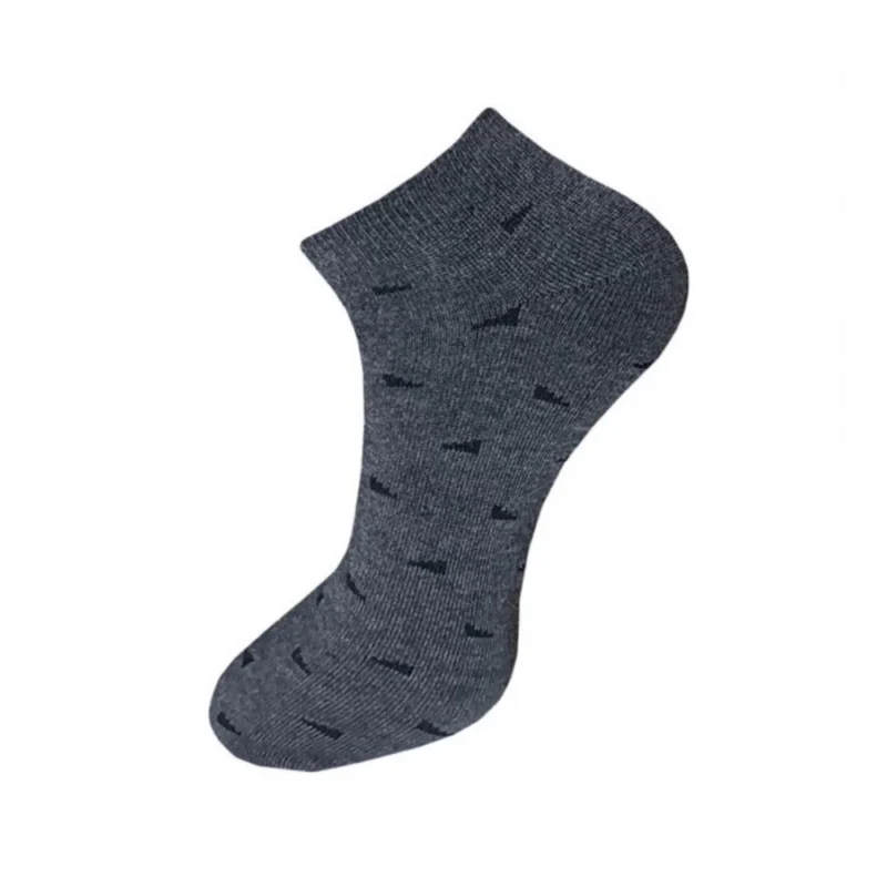 Alternative view of 3_Pair Set Unisex Casual Cotton Printed Ankle Length Socks (Multicolor)