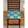 Cotton Blended Solid Chair Cushions (Rama & Beige, Size:?16x16 In)
