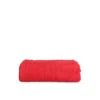 Cotton Striped Bath Towels (Red, Size:?35x71 In)