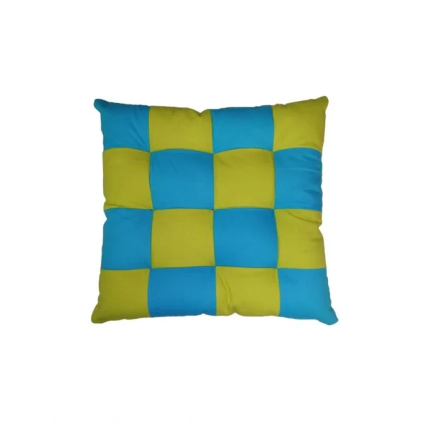 Cotton Blended Solid Chair Cushions (Rama & Green, Size:?16x16 In) - Image 4