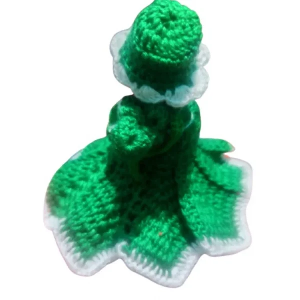 Laddu Gopal Tharad Dress Size: 0 To 6 (Green) - Image 2