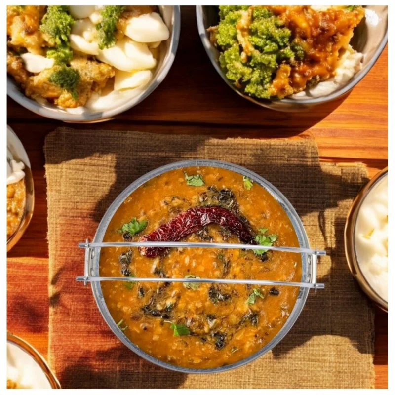 Alternative view of Steel Stainless Steam Bowl with Ergonomic (Silver)