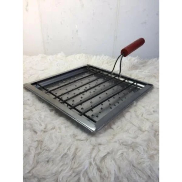 Steel Desk Tabletop Outdoor Stainless Steel Mini Smoker (Silver) - Image 3