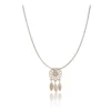 Women's Stainless Steel Dream Catcher Pendent Delicate Chain (Gold Plated)