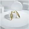 Stainless Steel Unisex Gold Freesize Loose Bracelet (Gold Plated)