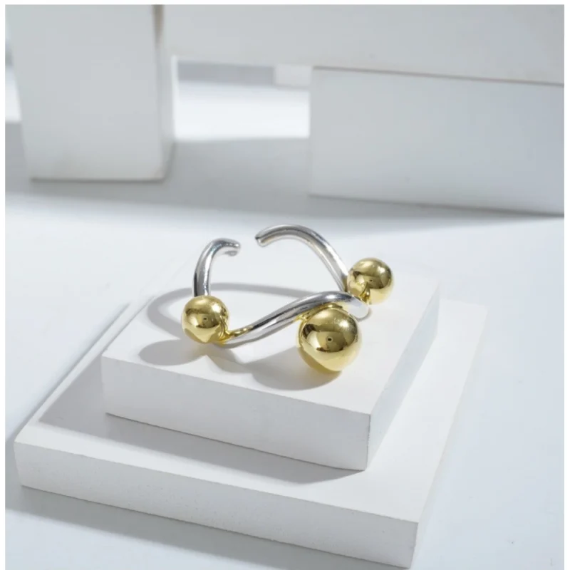 Alternative view of Stainless Steel Stainless Steel Daily Wear Freesize Ring (Silver Plated)