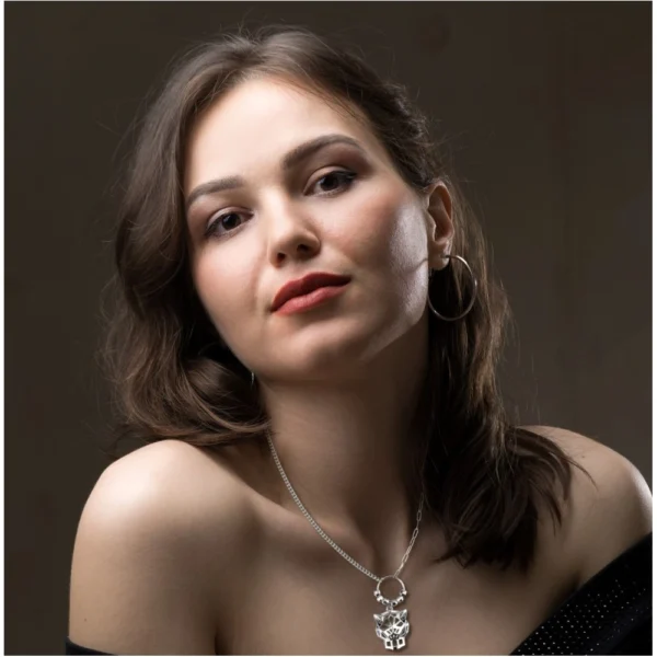 Women's Stainless Steel Imported Gen-z Pendent Chain (Silver Plated) - Image 2