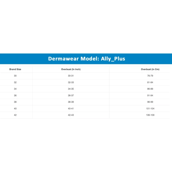 Dermawear Ally Plus Women's 4D Stretch Support Bra (Cream) - Image 3