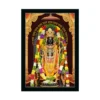 Ayodhya ram lalla Painting with Synthetic Photo Frame (Multicolor)
