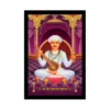Tukaram Painting with Synthetic Photo Frame (Multicolor)