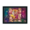 Ayodhya Ram Mandir Painting with Synthetic Photo Frame (Multicolor)