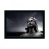 Adiyogi Mahakal Painting with Synthetic Photo Frame (Multicolor)