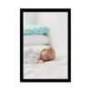 Baby Photo Painting with Synthetic Photo Frame (Multicolor)
