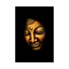 Buddha Painting with Synthetic Photo Frame (Multicolor)