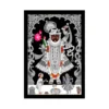 Shrinathji Painting with Synthetic Photo Frame (Multicolor)