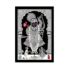 Shrinathji Painting with Synthetic Photo Frame (Multicolor)