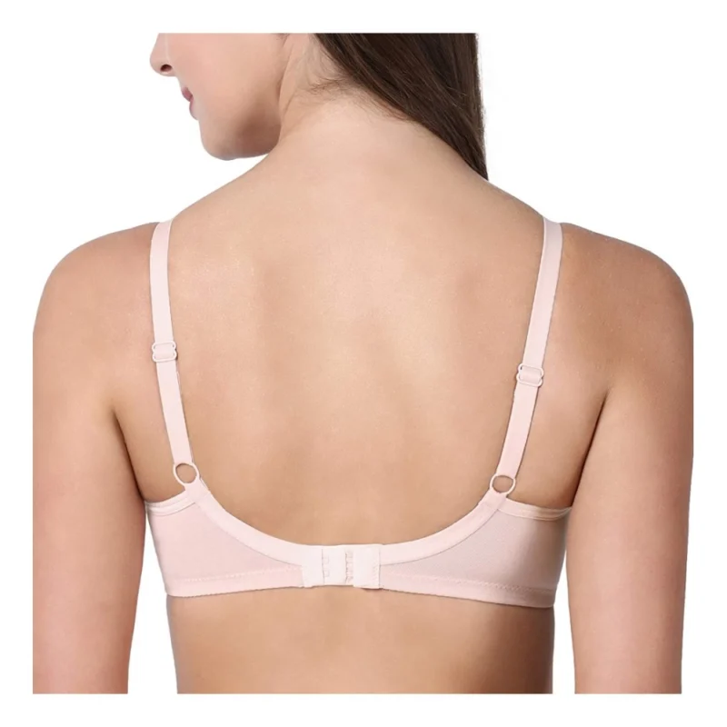 Alternative view of Enamor A042 Women's Cotton Everyday Non Padded And Wirefree Bra (Pearl)