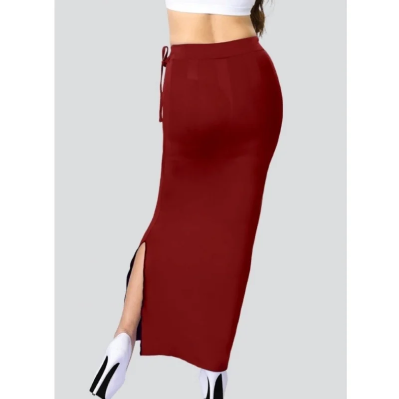 Alternative view of Dermawear Women's 4D Stretch Saree Shapewear (Maroon)