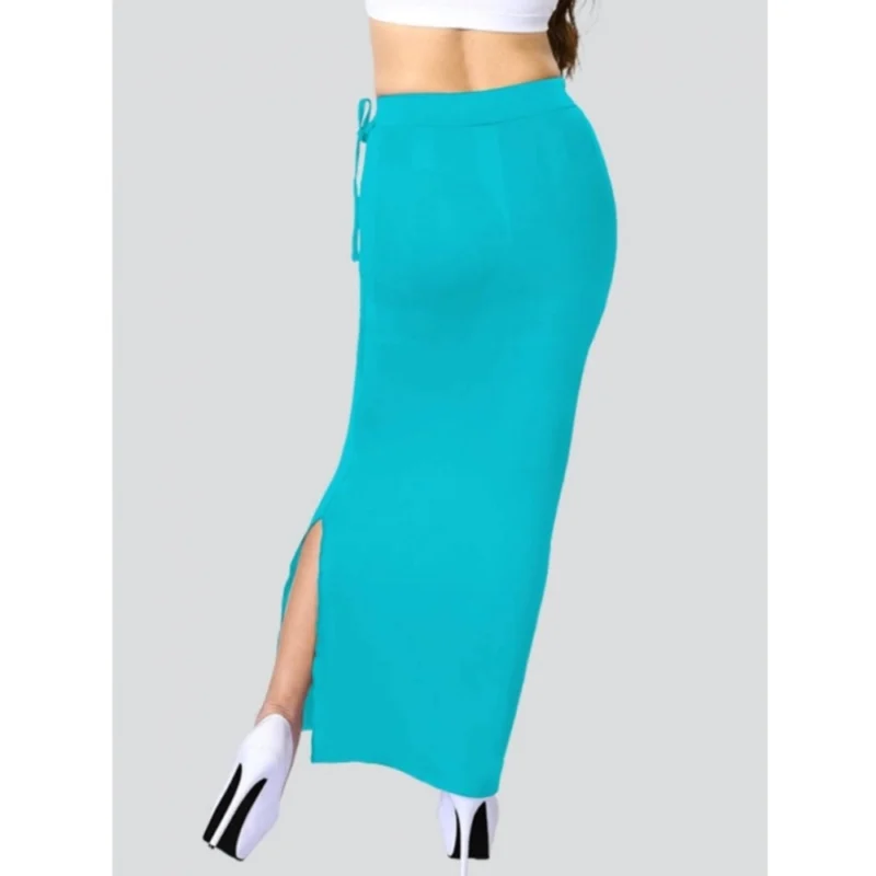 Alternative view of Dermawear Women's 4D Stretch Saree Shapewear (Turquoise-Blue)